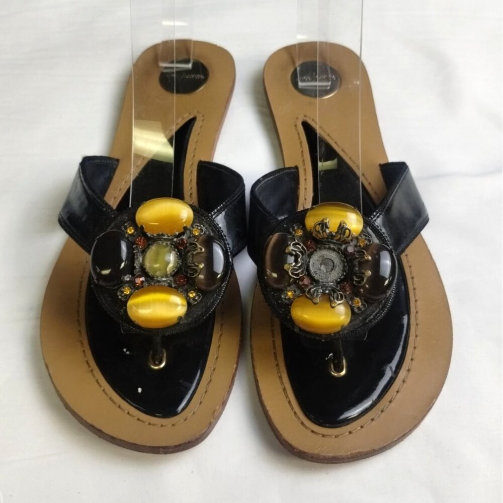 Vince Camuto Women's Black Shoes/Sandals Size 8.5B SKU 3528